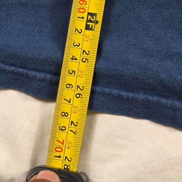 Vans Mens Medium Blue Graphic T Shirt Casual Crewneck Short Sleeve Outdoors - Picture 9 of 9